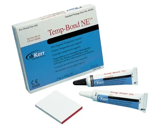 TEMP-BOND NE non Egeunol TEMPORARY CEMENT 50gr+Accelerator 15gr+Mixing Pad 60256